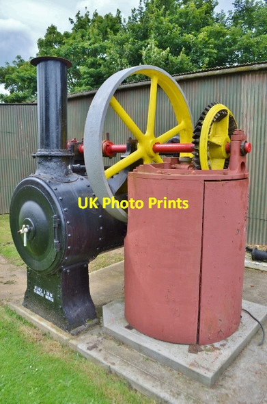 Photo 6"x4" Holmes of Norwich Steam Engine Repps c2012