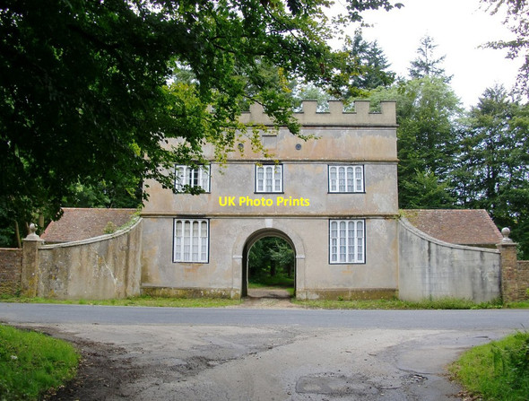 Photo 6"x4" Lodge on the east side of Lulworth Castle estate East Lulworth c2012