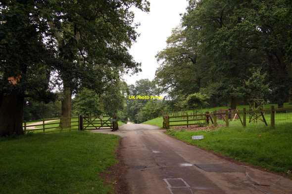 Photo 6"x4" Cattle grid on the road in Althorp's grounds Nobottle c2012