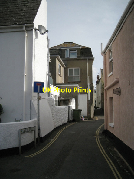Photo 6"x4" West end of Arch Street Teignmouth c2012