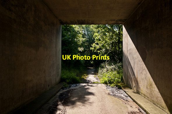 Photo 6"x4" Subway under the M25 Badgers Mount c2012