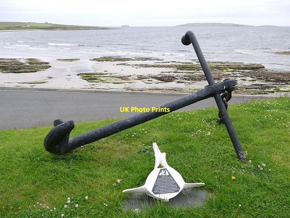 Photo 6"x4" Anchor, Newark Bay, Deerness Upper Sanday c2012