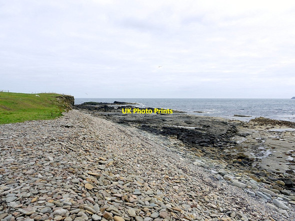 Photo 6"x4" Pebble beach at Point of Ayre Skaill\/HY5806 c2012