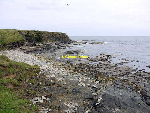 Photo 6"x4" Bight of Musker from Point of Ayre Skaill\/HY5806 c2012