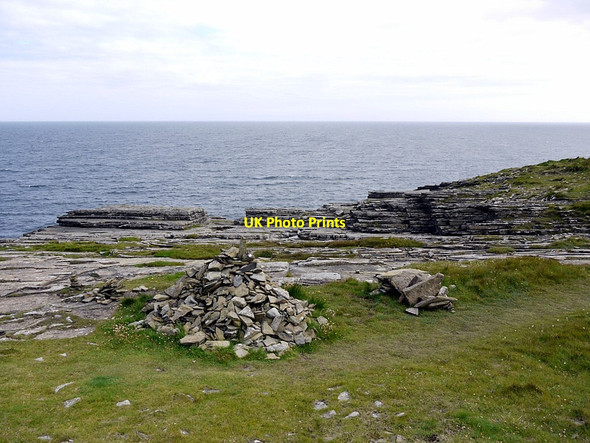 Photo 6"x4" Rocky shore south of Brough of Deerness Skaill\/HY5806 c2012