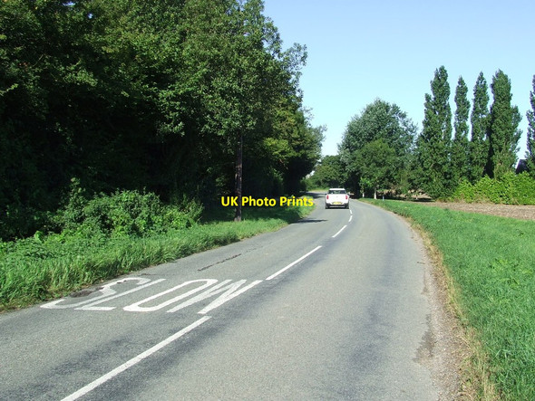 Photo 6"x4" Country Road Boyden End c2012
