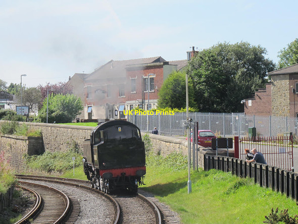 Photo 6"x4" Curve to the west of Heywood station Heywood\/SD8510 c2012