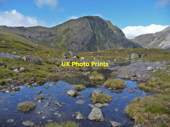Photo 6"x4" Lochan in Coire L\u00c3\u00a0ir Balnacra c2012