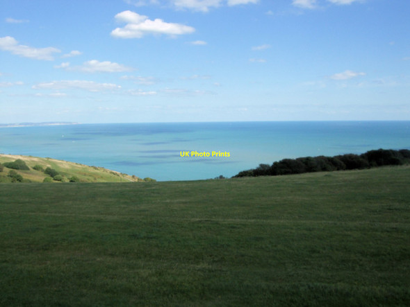Photo 6"x4" South Downs Way near Beachy Head Meads\/TV6097 c2012