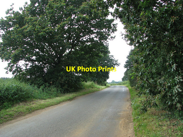Photo 6"x4" To Blackborough End on East Winch Road Blackborough End c2012
