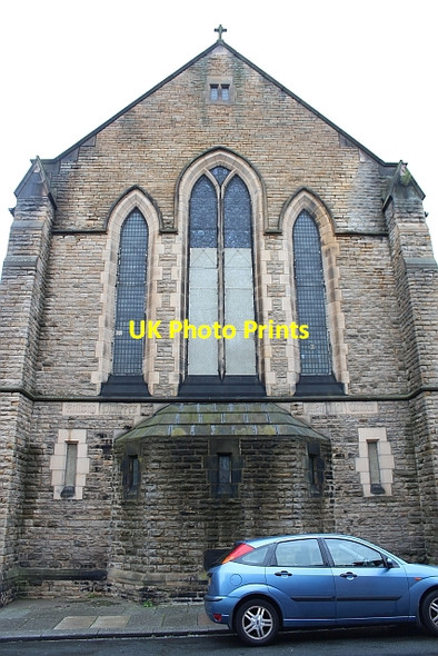 Photo 6"x4" Railway Pioneers Memorial Church (west end), Darlington Darlington c2012