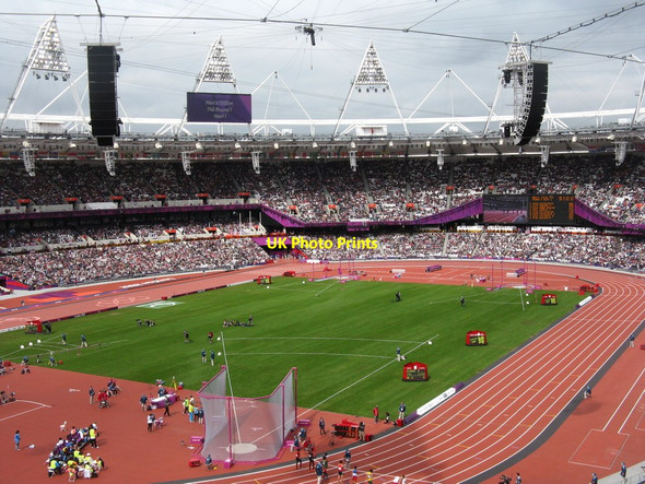 Photo 6"x4" Paralympics Athletics Stratford\/TQ3884 c2012