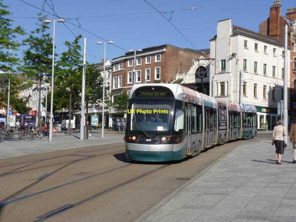 Photo 6"x4" Nottingham tram  Nottingham\/SK5641 c2012