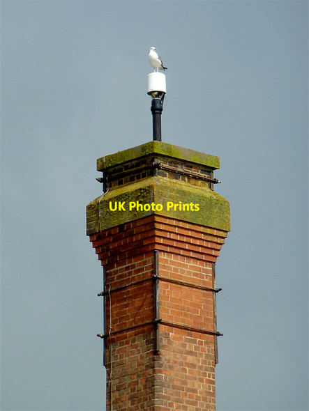 Photo 6"x4" Chimney (detail)  with sentinel, Stratford-upon-Avon Stratford-upon-Avon c2012