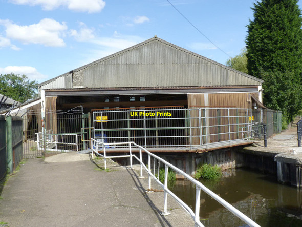 Photo 6"x4" Waterways maintenance centre Newark-on-Trent c2012