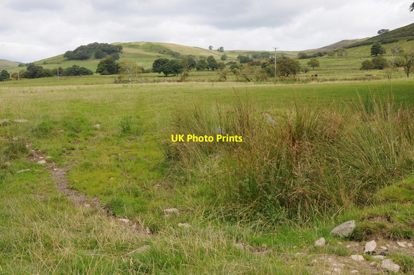 Photo 6"x4" Upland to the east of the B4501 Frongoch\/SH9039 c2012