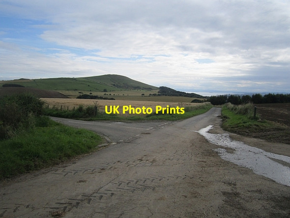 Photo 6"x4" Cross roads,  Gilston Backmuir of New Gilston c2012