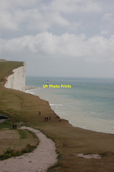Photo 6"x4" The South Downs Way Birling Gap c2012 P1