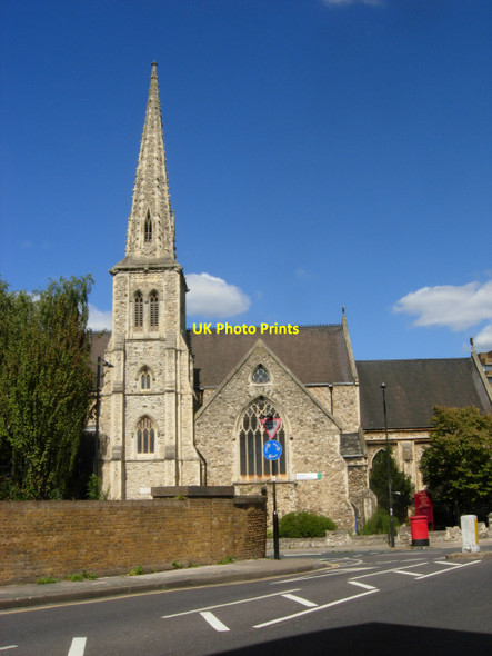 Photo 6"x4" Church of St Jude & St Paul, Mildmay Grove North Stoke Newington c2012