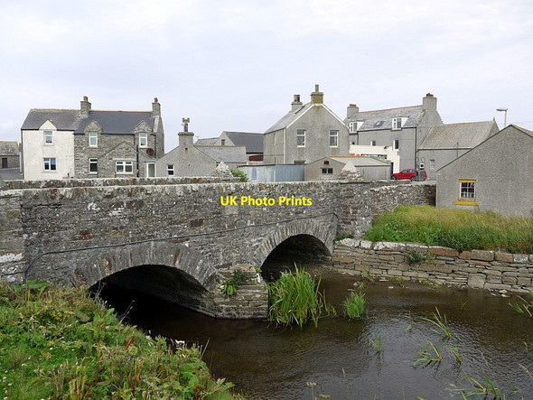Photo 6"x4" Bridge over Burn of Boardhouse, Birsay Baron c2012 P1