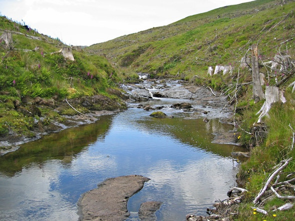 Photo 6"x4" Eynort River Carbost\/NG3831 c2008