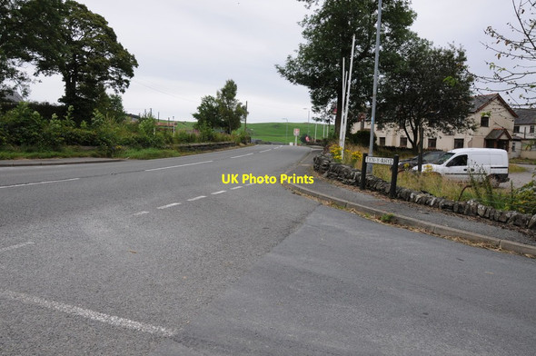 Photo 6"x4" Road junction at Cerrigydrudion Cerrigydrudion c2012