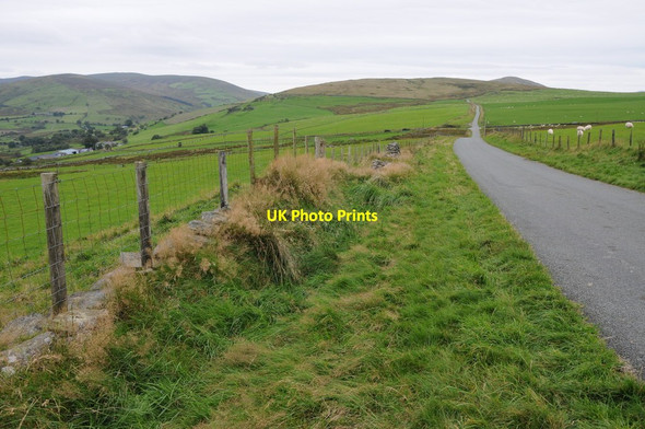 Photo 6"x4" Road above Cwm Penanner  Cefn-brith c2012