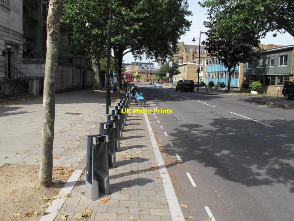 Photo 6"x4" Docking station on Harper Road London c2012