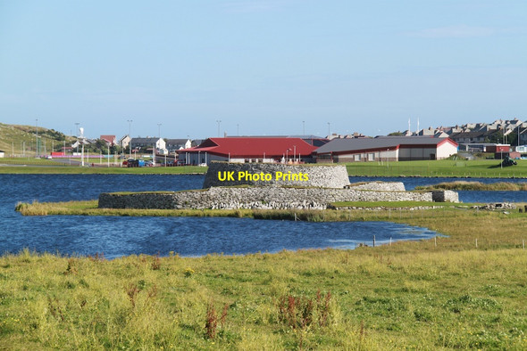 Photo 6"x4" The Broch Lerwick c2012