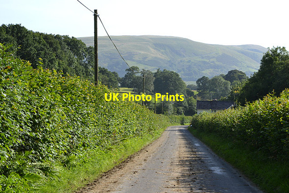 Photo 6"x4" Road heading south from Pandy Pandy\/SH9004 c2012