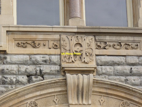 Photo 6"x4" Castle Brewery, facade detail  Newark-on-Trent c2012 P1