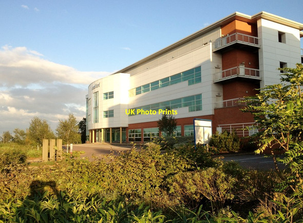 Photo 6"x4" Med ic4 building, University of Keele Silverdale\/SJ8146 c2012