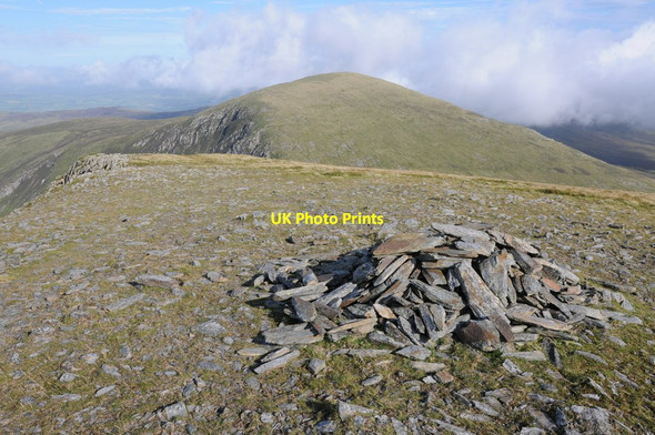 Photo 6"x4" View to Pen Llithrig y Wrach Bwlch y Tri Marchog c2012