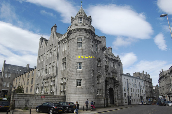 Photo 6"x4" Former Aberdeen GPO, Crown Street Aberdeen\/NJ9206 c2012