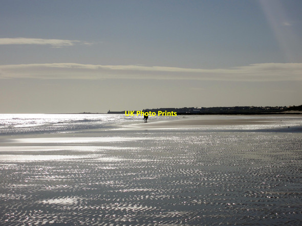 Photo 6"x4" Beach, south of Bamburgh Bamburgh c2012