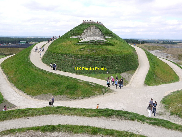 Photo 6"x4" Head of Northumberlandia Shotton\/NZ2278 c2012