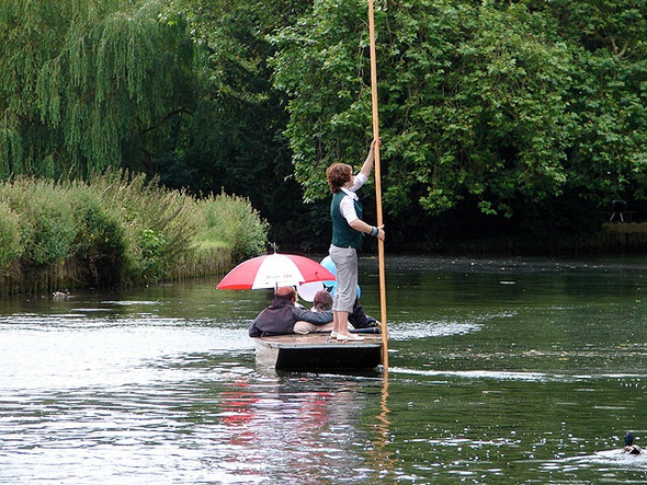 Photo 6"x4" Punting on the Cam Cambridge\/TL4658 c2008