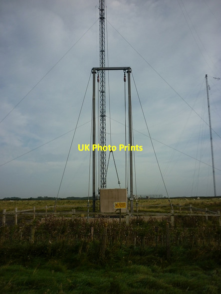 Photo 6"x4" An anchor point for one of the radio masts Cardurnock c2012