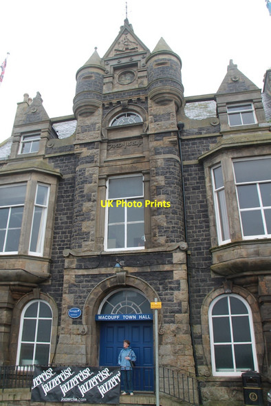Photo 6"x4" Macduff Town Hall Macduff c2012