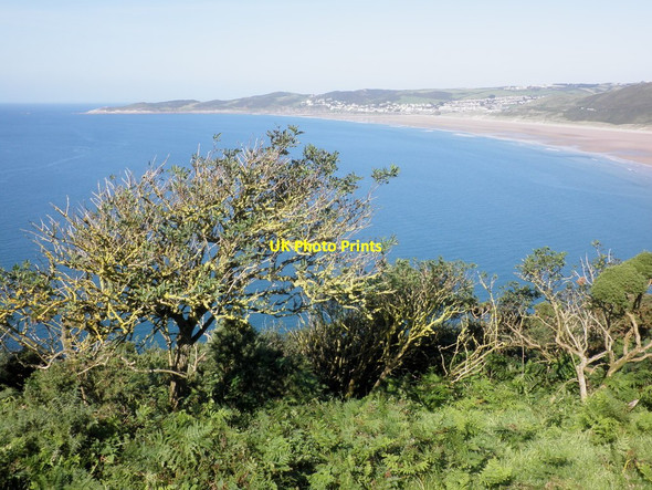 Photo 6"x4" Morte Point, from Ramson Cliff Mortehoe c2012