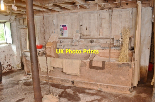Photo 6"x4" Clyston Mill - Meal Floor Broadclyst c2012