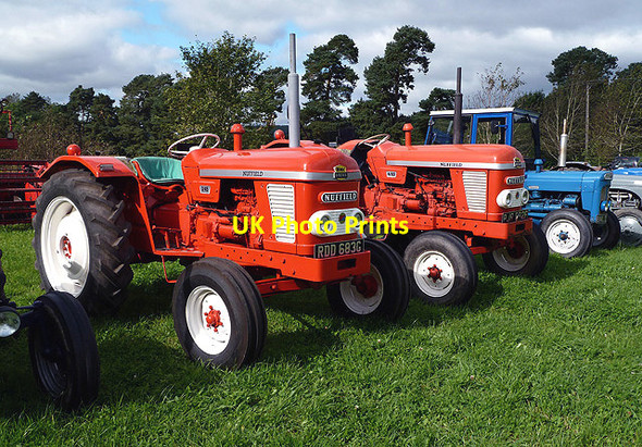 Photo 6"x4" Vintage tractors at Philiphaugh Selkirk c2012