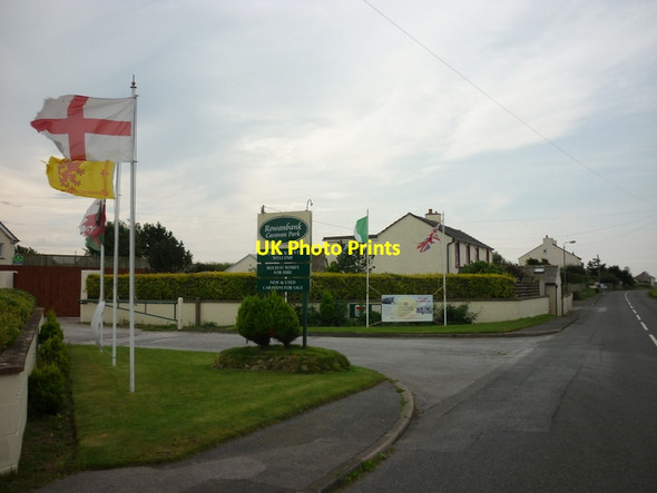 Photo 6"x4" The entrance to Rowanbank Caravan Park Beckfoot\/NY0949 c2012