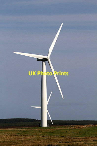 Photo 6"x4" Synchronized wind turbine blades Long Latch c2012