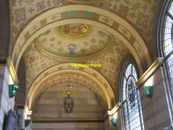 Photo 6"x4" Sheffield City hall ceiling Sheffield\/SK3587 c2012