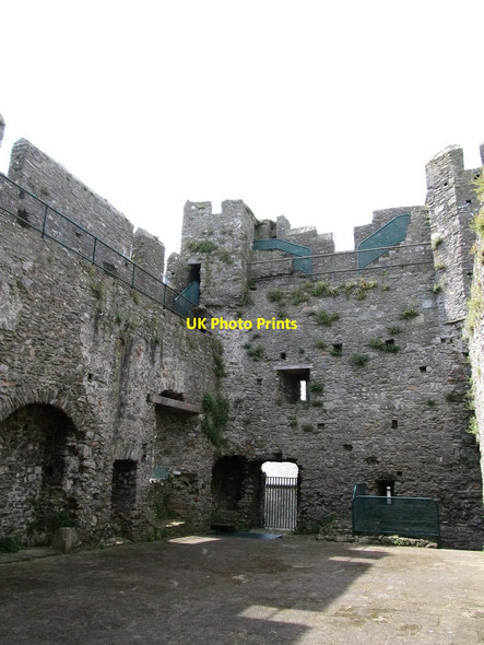 Photo 6"x4" View across the first floor in the direction of the south-west turret Greencastle\/J2411 c2012
