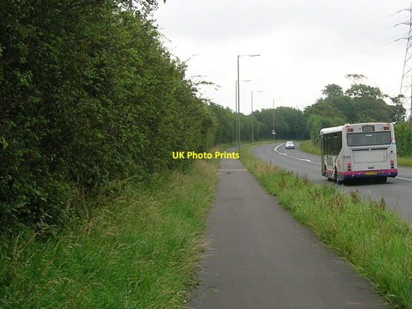 Photo 6"x4" A48 near Coedhirwaun Kenfig Hill c2012