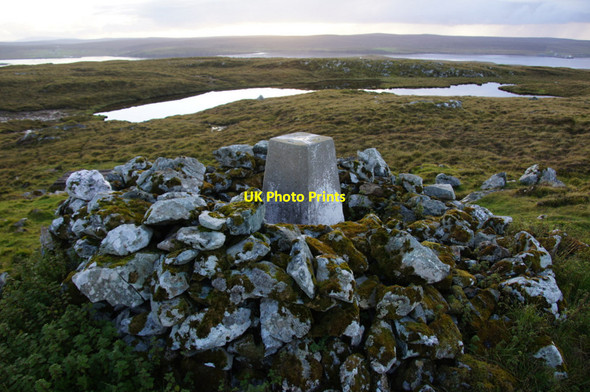 Photo 6"x4" The summit of Gallow Hill Belmont\/HP5600 c2012