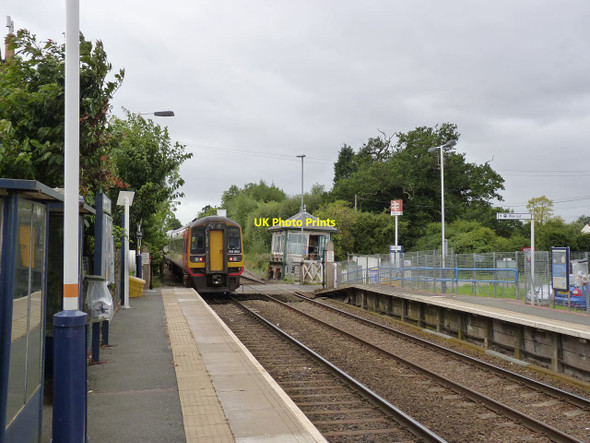 Photo 6"x4" Over the crossing  Southwell\/SK7053 c2012