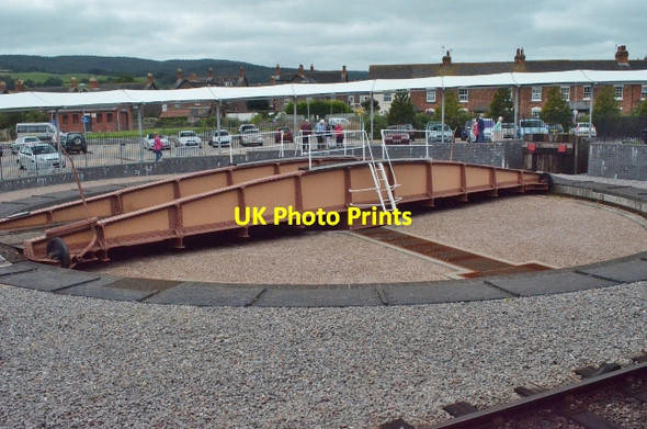 Photo 6"x4" Minehead Turntable Minehead c2012